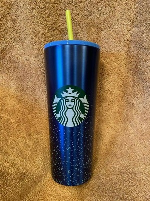 starbucks blue stainless steel tumbler