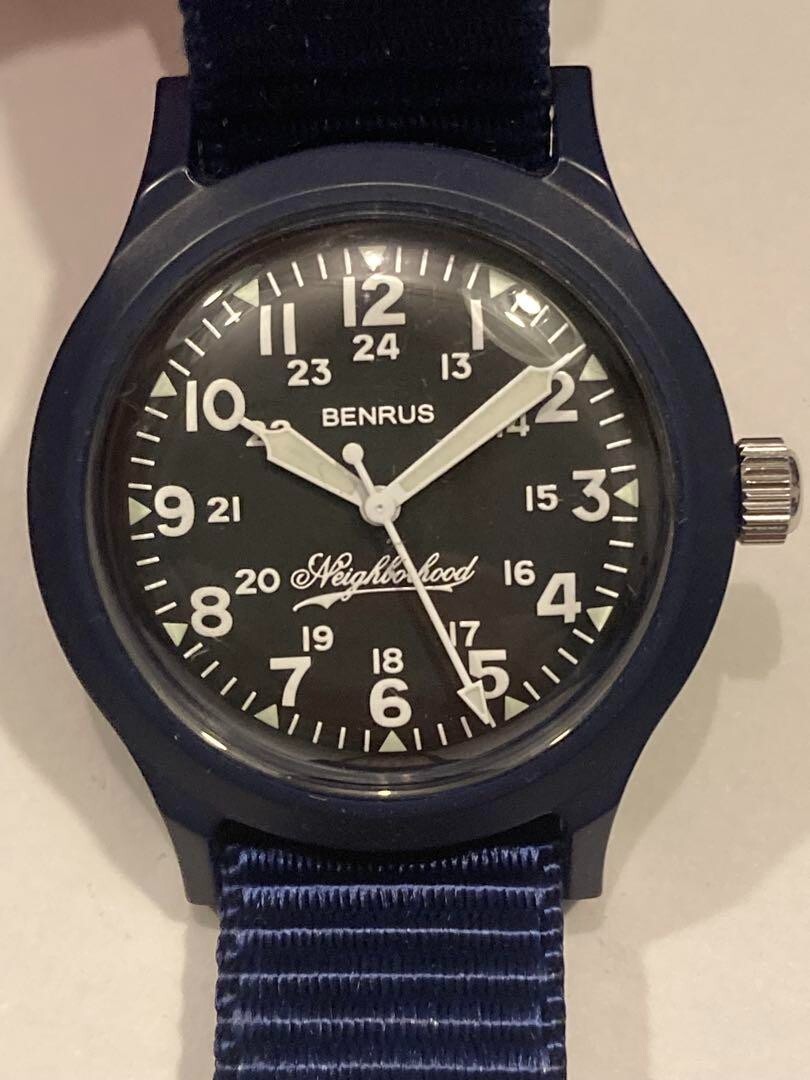 BENRUS neighborhood コラボ時計 BENRUS × NEIGHBORHOOD Collaboration Watch 36mm Quartz | eBay