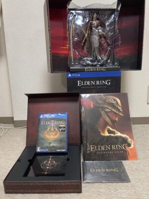 PS4 ELDEN RING Collector's Edition MALENIA Complete Box W/Bonus Postcard Unused