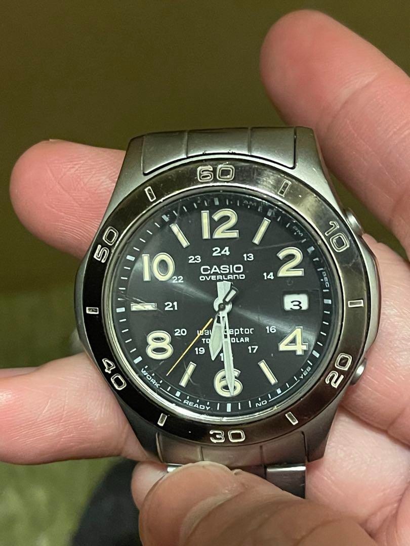 CASIO OVERLAND TOUGH SOLAR OVW-110 Men's Wristwatch Japan | eBay