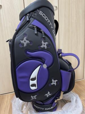 【momo】スコッティ Tour Bag Warrior Family Scotty Cameron Warrior Family Tour Bag Purple Black Golf