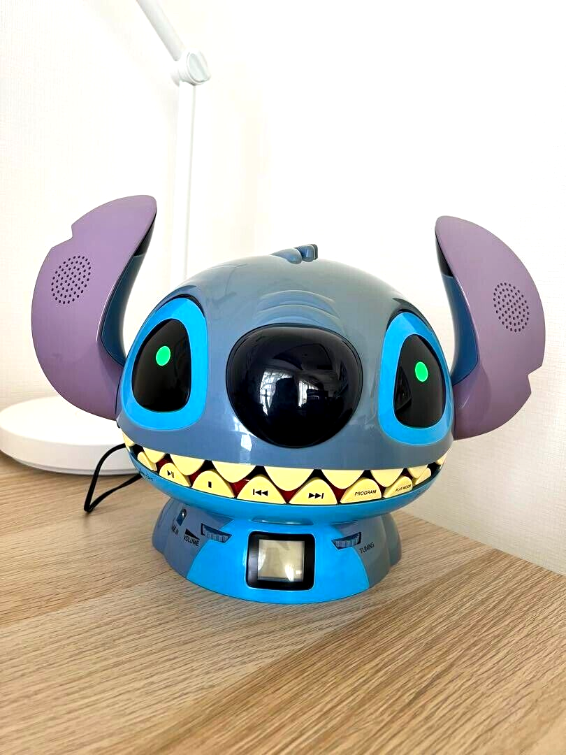 超貴重 スティッチ CDプレイヤー ラジオ CDプレーヤー ディズニー リロ