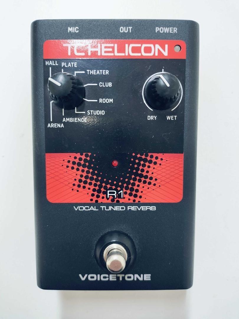 【美品】TC-HELICON Voicetone R1 ボーカルエフェクター TC HELICON VOICETONE R1 ボーカルエフェクター｜FULL-TEN