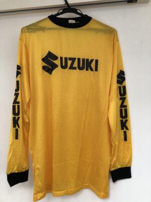 vintage SUZUKI メッシュ モトクロス シャツ Lサイズ 日本製 Rare] Vintage Suzuki Motocross Mesh Long T-shirt SUZUKI | eBay