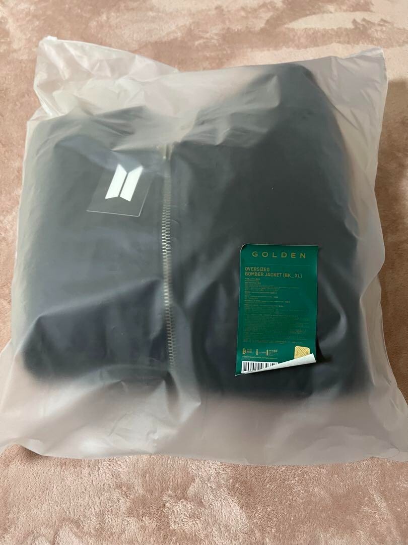 BTS jungkook golden オーバーサイズボンバージャケット XL
