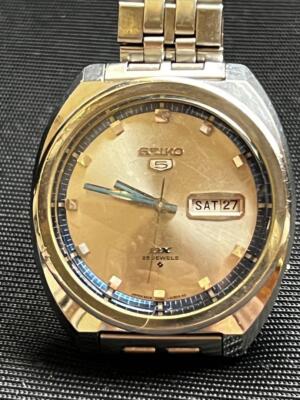 Seiko Seiko 5 DX 6106-8180 Day Date 25 Jewels ST.Steel