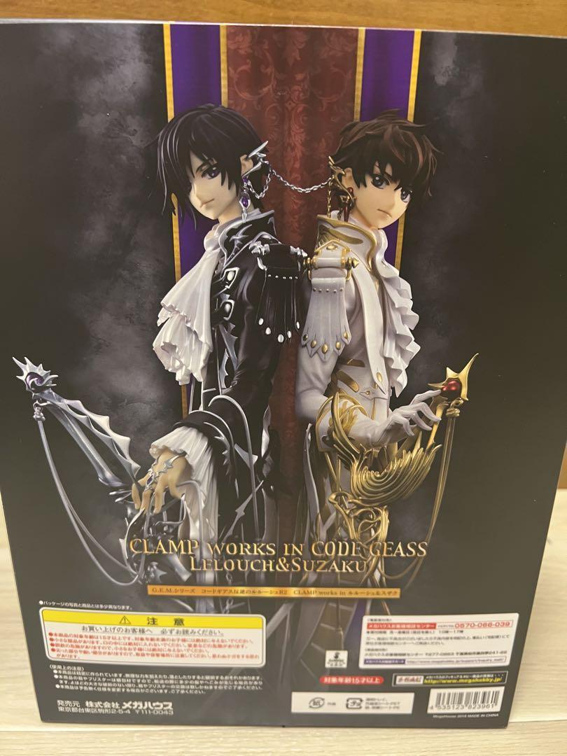 CODE GEASS L.L. & C.C. セット Megahouse Code Geass G.E.M. Series Lelouch L.L. & C.C Set