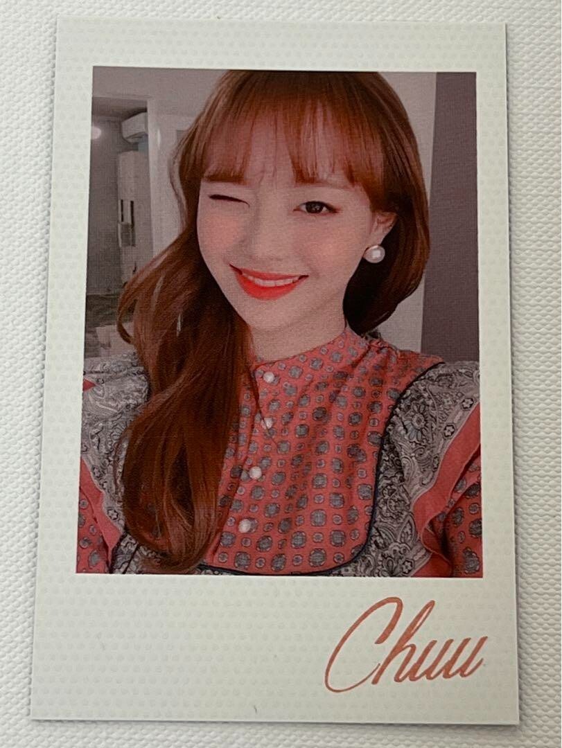 LOONA Chuu Line ＆Up Photocard PC Kpop Tradingcard Photo