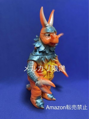 Mannensha Dragon King Orange Toho Eizo Kaiju Soft Vinyl Standard Size