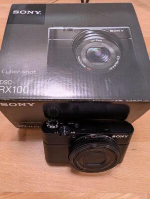 Sony Cyber-shot DSC-RX100 20.2MP Compact Digital Camera w/ box [Near mint] #1449