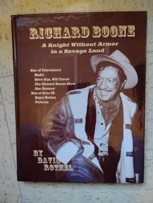 Richard Boone A Knight Without Armor In A Savage Land Signed Limited Edition