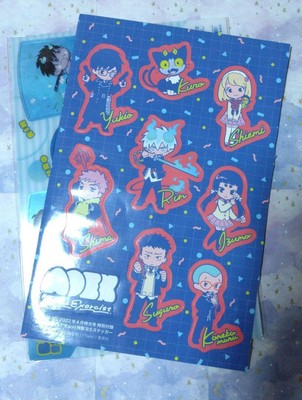 Blue Exorcist F Kaori Sticker Clear Fan 2 Piece Set Jump Sq. Japan Anime