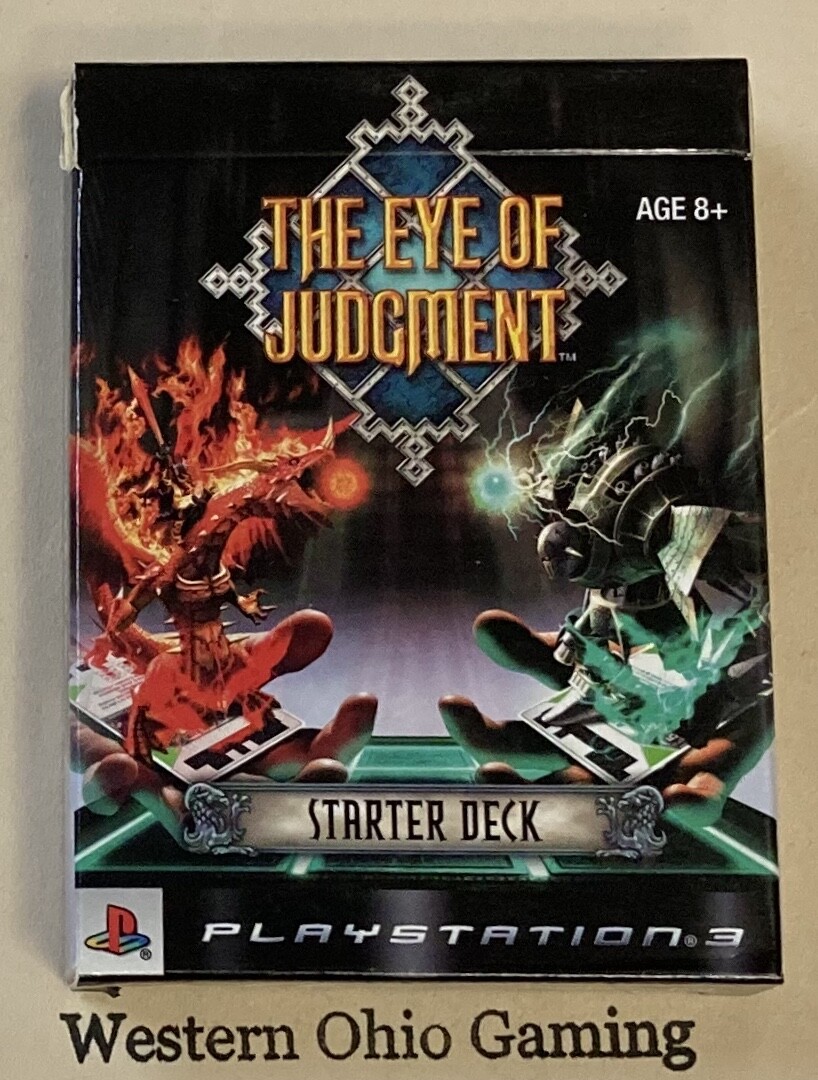 PlayStation3 - PS3 THE EYE OF JUDGMENT スターターセット＆ブースター付 The Eye of Judgment Base Set 1 Starter Deck NEW READ Sony