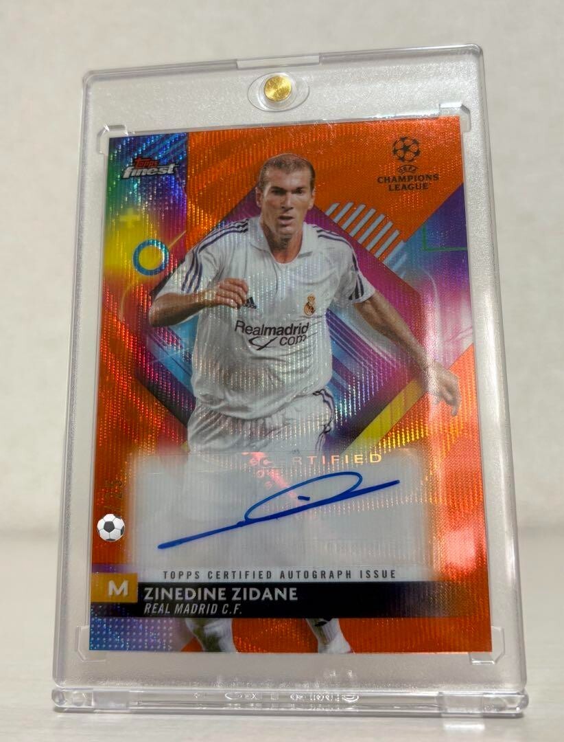 世界34枚限定！PANINI ZIDANE AUTO ジダン 直筆サインカード Amazon.co.jp: 世界34枚限定！PANINI ZIDANE AUTO ジダン 直筆
