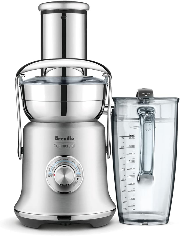 Breville Commercial Juice Fountain XL Pro, Brushed Stainless Steel, CJE830BSS1BN