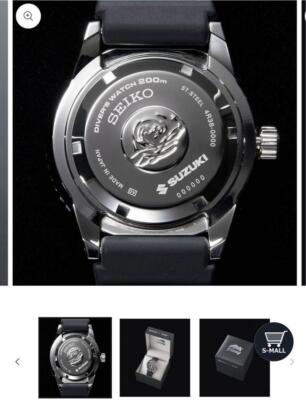 Pre-owned Seiko Suzuki Jimny  Collaboration Diver's Wrist Watch Limited Edition Rare W/box