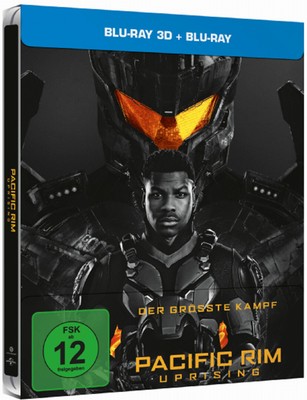 ''PACIFIC RIM UPRISING'' - SciFi Action Cult - ltd 3D + 2D Blu-ray STEELBOOK
