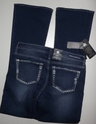 NEW WITH TAGS ROCK & REPUBLIC  BOOT LOW RISE DENIM JEANS   WOMENS SIZE 10M R888