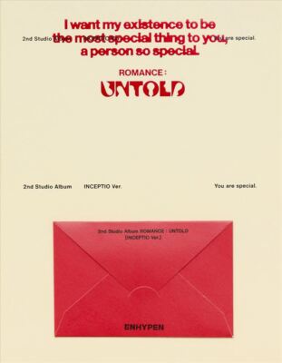 ENHYPEN ROMANCE : UNTOLD [INCEPTIO VER.] NEW CD 196922973543