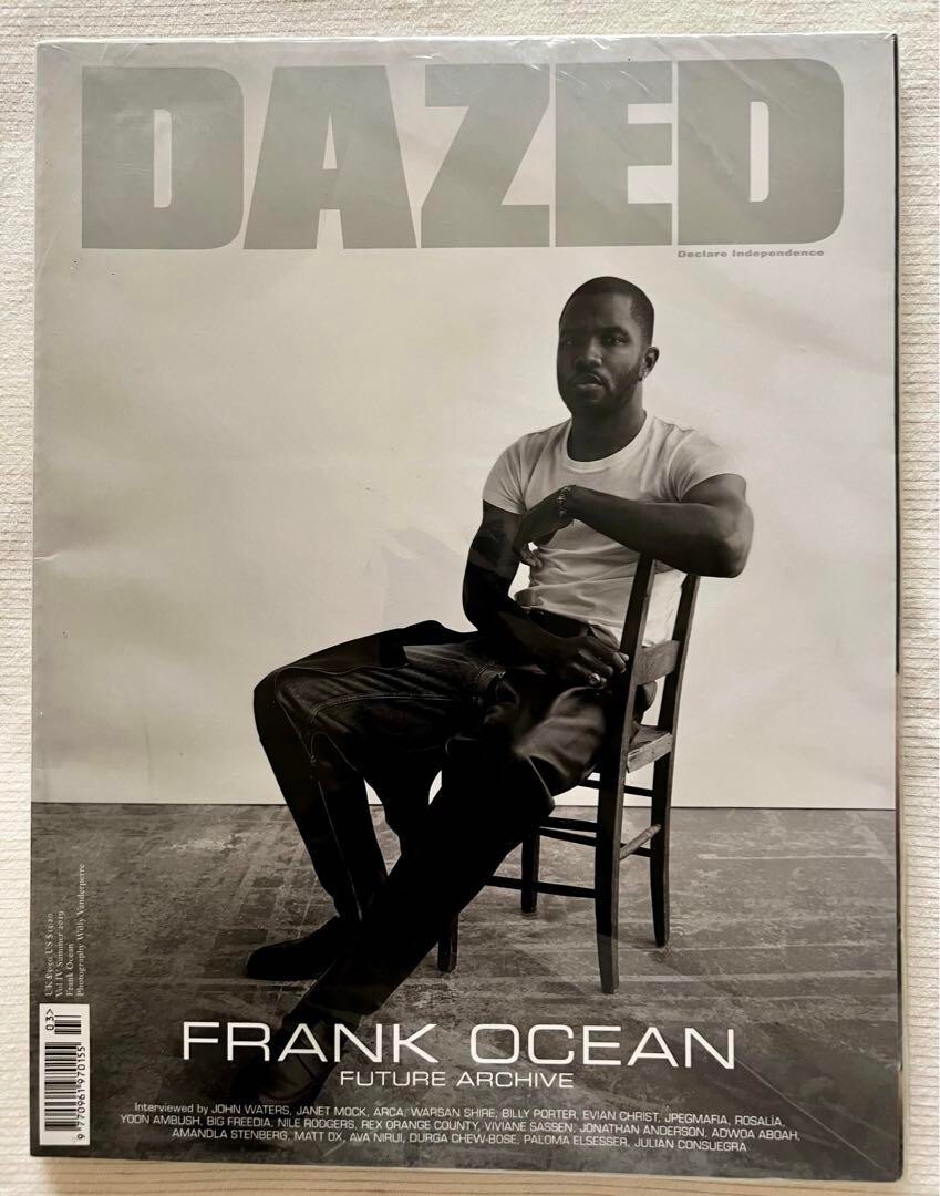 未開封のFrank Ocean Dazed Magazine DAZED MAGAZINE SUMMER 2019 FRANK OCEAN COVER: Amazon.com: Books