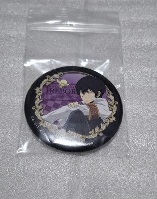 Kyoya Hibari Button Badge Katekyo Hitman Reborn! Ichiban Cafe Souvenir