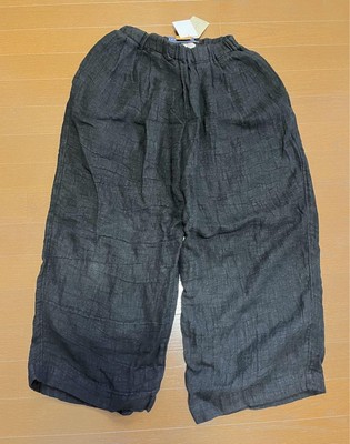 Ichi Antiques Higashi-nigiri Linen Pants Black Brand New Ichi Antiquites