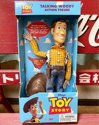 Toy Story Woody Talking Figures First Reproduction Version Vintage and Rare