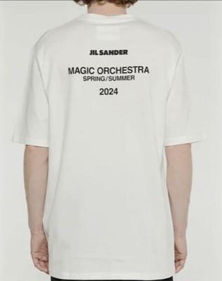 JIL SANDER back logo T-shirt S F/S from Japan