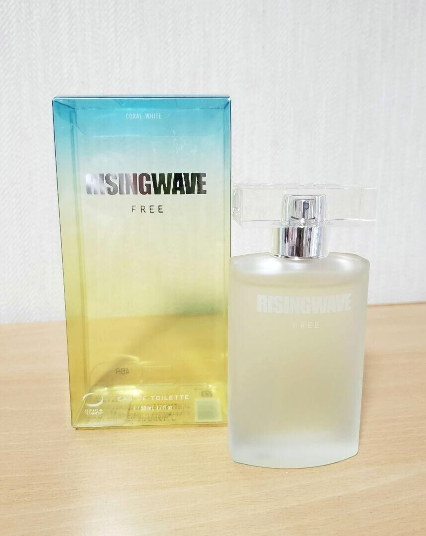 RISINGWAVE Free Coral White Eau de Toilette 50ml perfume New