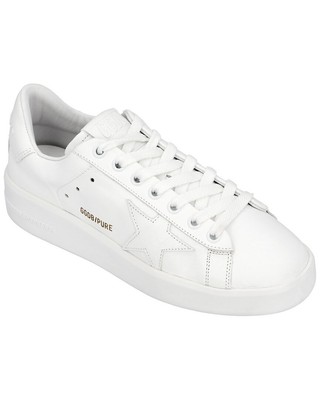 

Женские кожаные кроссовки Golden Goose Pure Star белые, Белый, NA