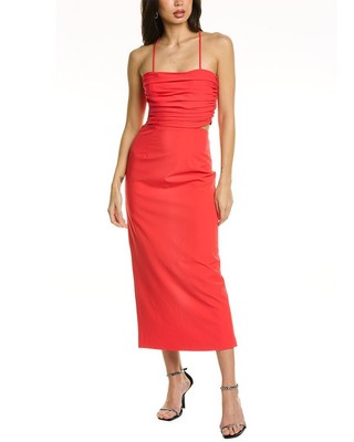 

Cinq À Sept Judy Платье миди женское красное, Красный