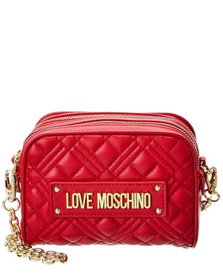 Красное женское кроссбоди Love Moschino