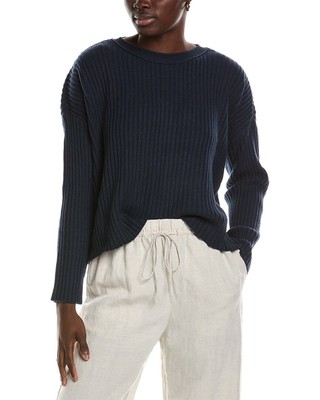 Женский облегающий топ с круглым вырезом от Eileen Fisher из смеси кашемира Xl