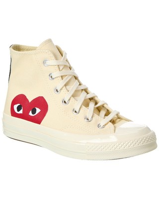 

Женские кроссовки Converse X Comme Des Garçons Play Chuck Taylor, Milk/wht/red converse c, NA