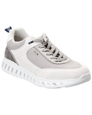 

Мужские кроссовки Geox Outstream из замши и сетки, Grey, NA