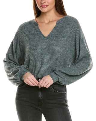 Проект Социальная футболка Moxie Cozy Thermal Bubble Top Женская зеленая S