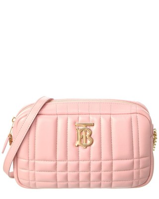 

Burberry Lola Маленькая кожаная женская сумка для фотокамеры, розовая, NA