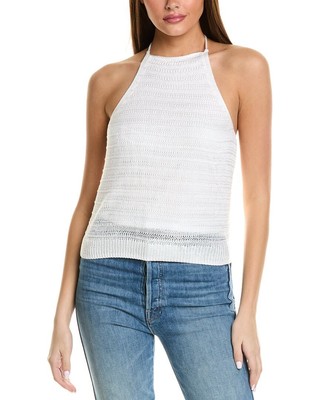 525 Американский женский топ на бретельках с открытой строчкой