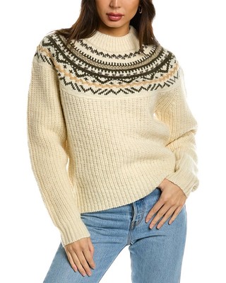 

Свитер женский полушерстяной Isabel Marant Etoile Gil  белый