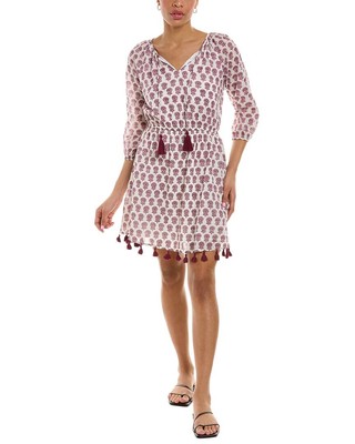 

Мини-платье Mer St. Barth Solange женское, Red multi