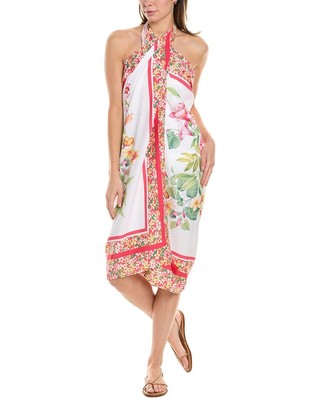 Женское парео Tommy Bahama Flora белого цвета.