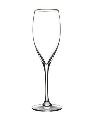 Набор из 2 бокалов Riedel Gold Rim Vinum Cuvee Prestige, прозрачные