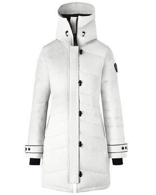 

Женская парка Canada Goose Lorette белого цвета, Белый, NA