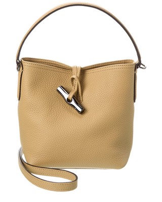 

Longchamp Roseau Essential Кожаная Женская Сумка Бежевая, NA