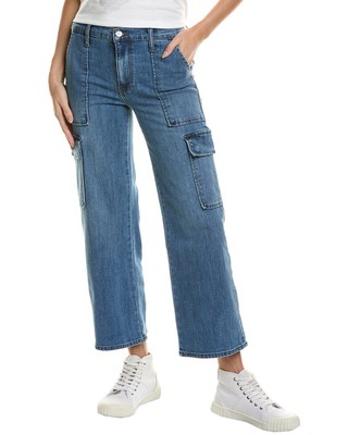 Джинсы-карго Hudson Jeans Rosalie Gidget с широкими штанинами, женские синие 33