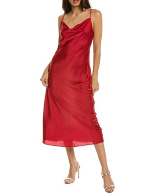 

Женское платье-комбинация с капюшоном Tahari Asl, Красный