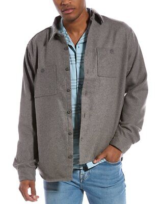 Onia Essential Heavy-Weight Wool-Blend Overshirt Men's