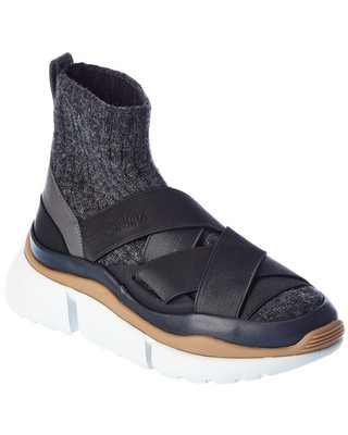 

Женские кроссовки Chloé Sonnie Sock, Черный, NA
