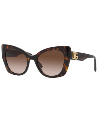 Солнцезащитные очки Dolce & Gabbana Womens Dg4405f 53 мм женские коричневые