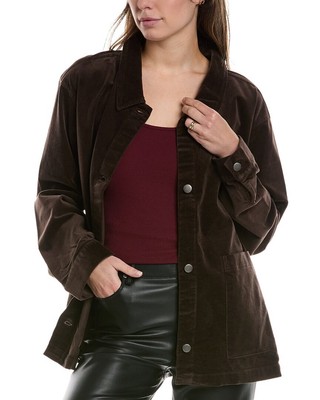 Eileen Fisher Plus Classic Collar Jacket Womens